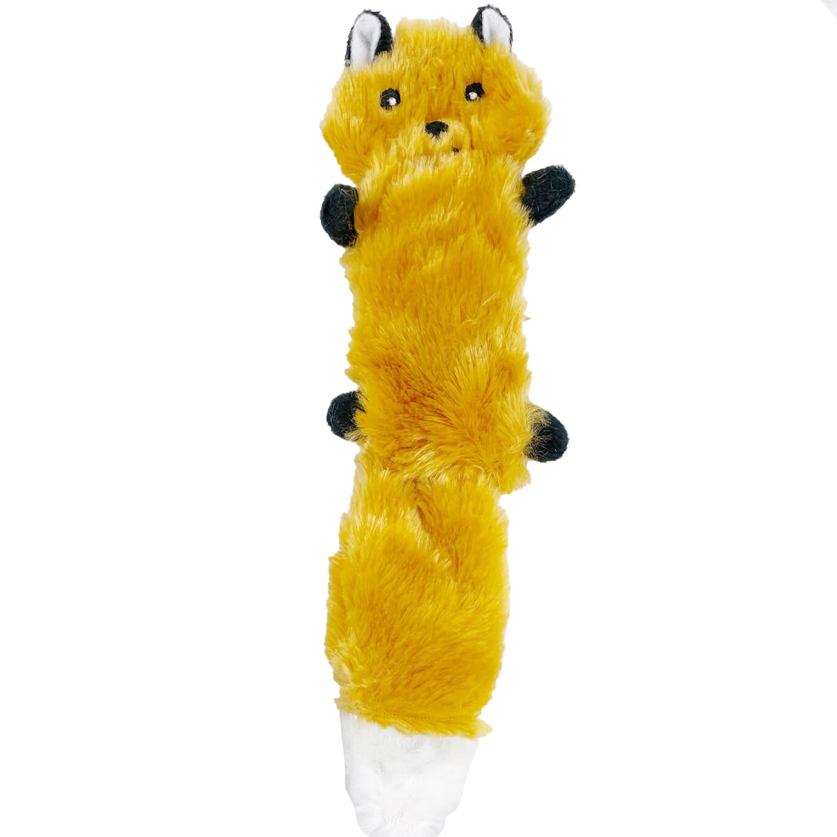 Small no-stuffing fox dog toy
