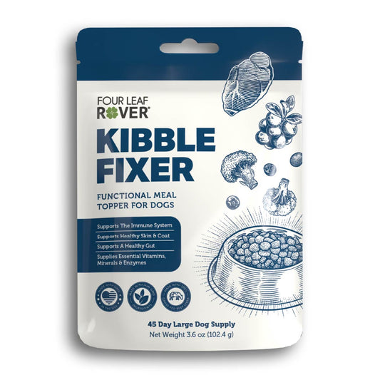 FOUR LEAF ROVER KIBBLE FIXER FUNCTIONAL MEAL TOPPER FOR DOGS