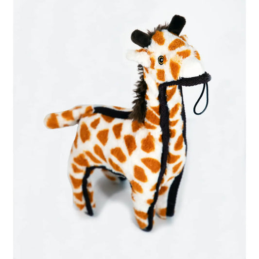 Plushy Ruffian Giraffe dog toy