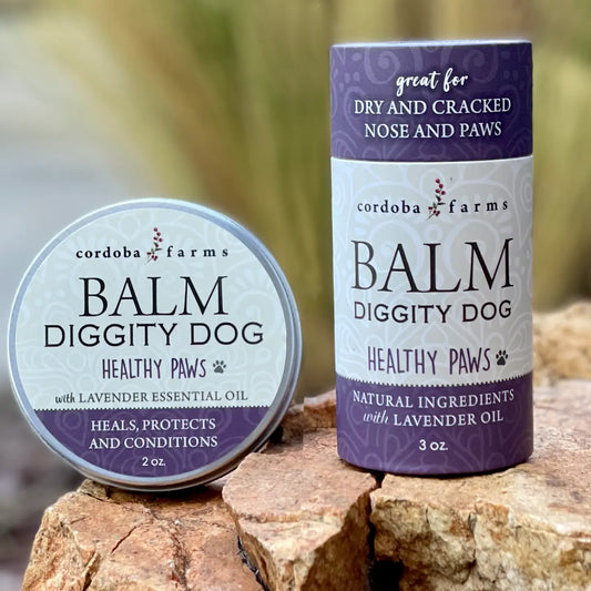 Healthy Paws Balm 2oz and 3oz containers
