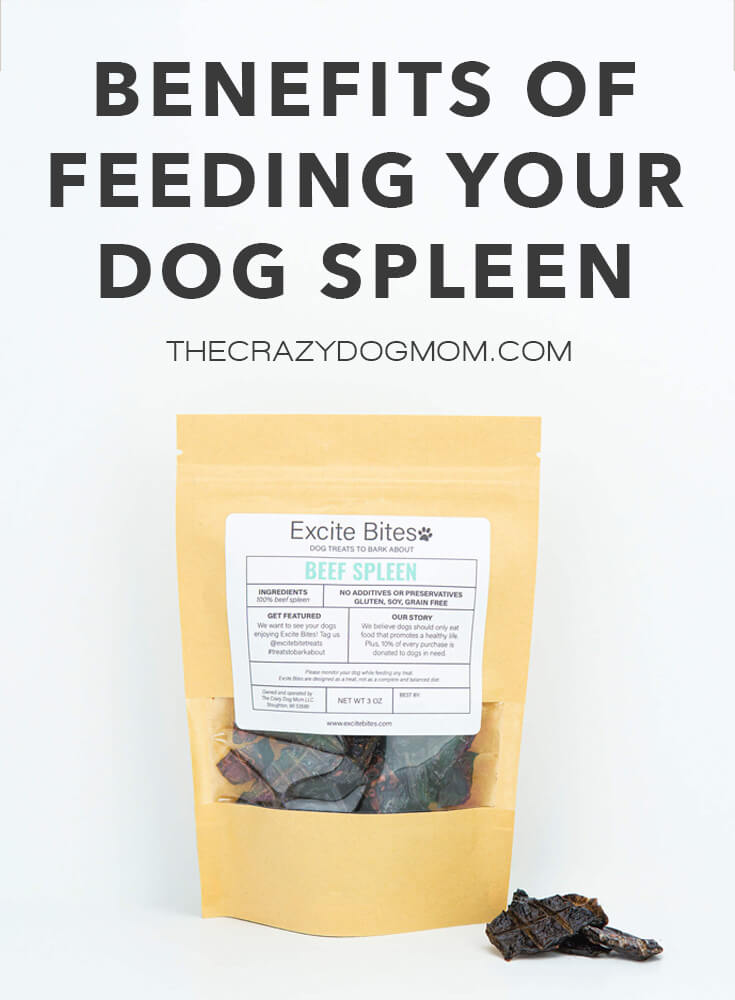 single ingredient dehydrated beef spleen dog treats by excite bites