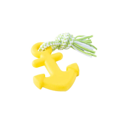 Puppy Teether Anchor dog toy laying on its side