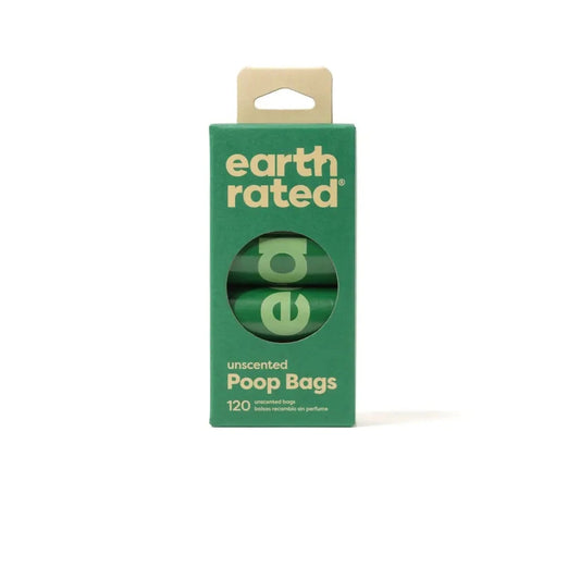 Isolated Earth Rated Unscented Dog Poop bags