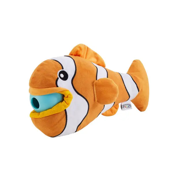 Big Mouthz Clown Fish Puzzle Dog Toy