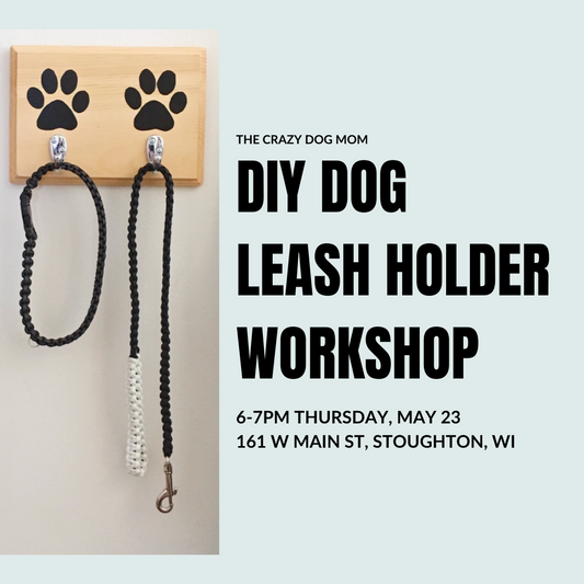 DIY Dog Leash Holder Workshop