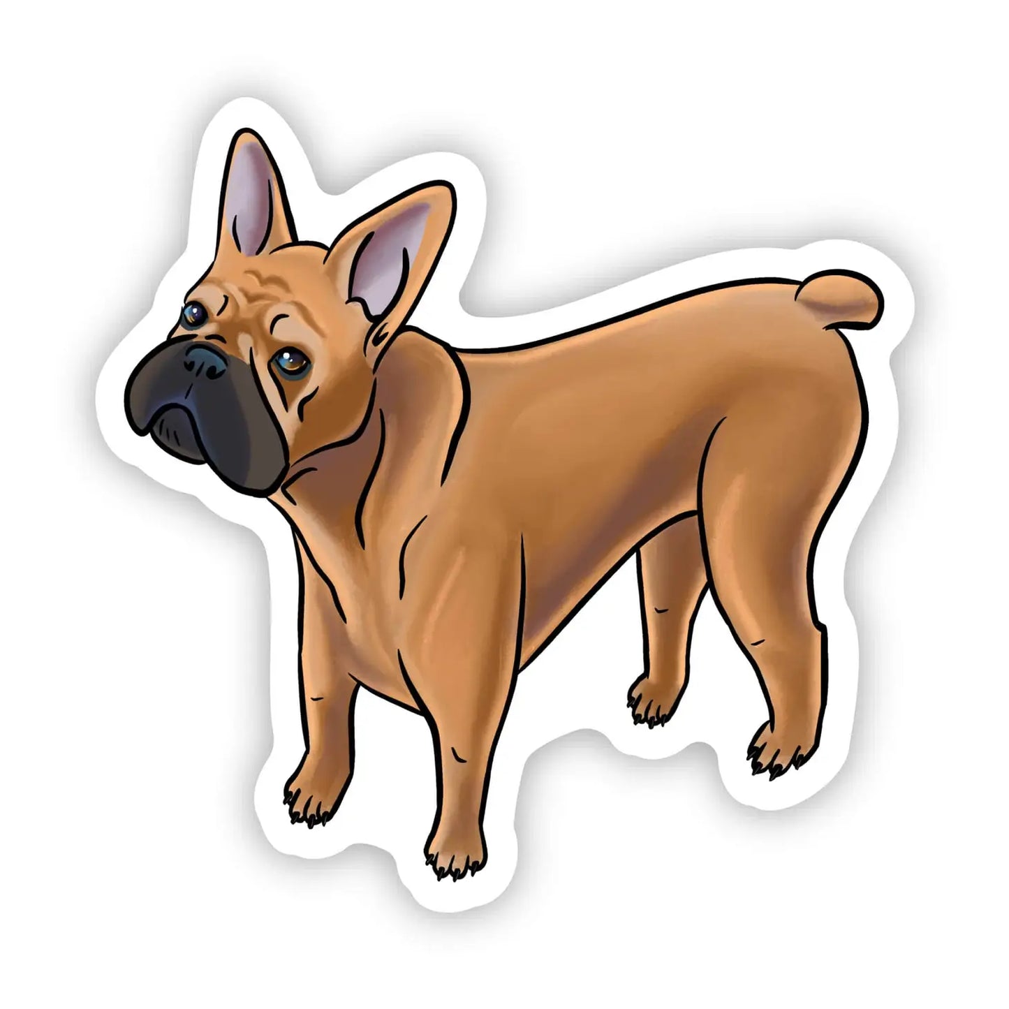 French Bulldog Fawn Sticker