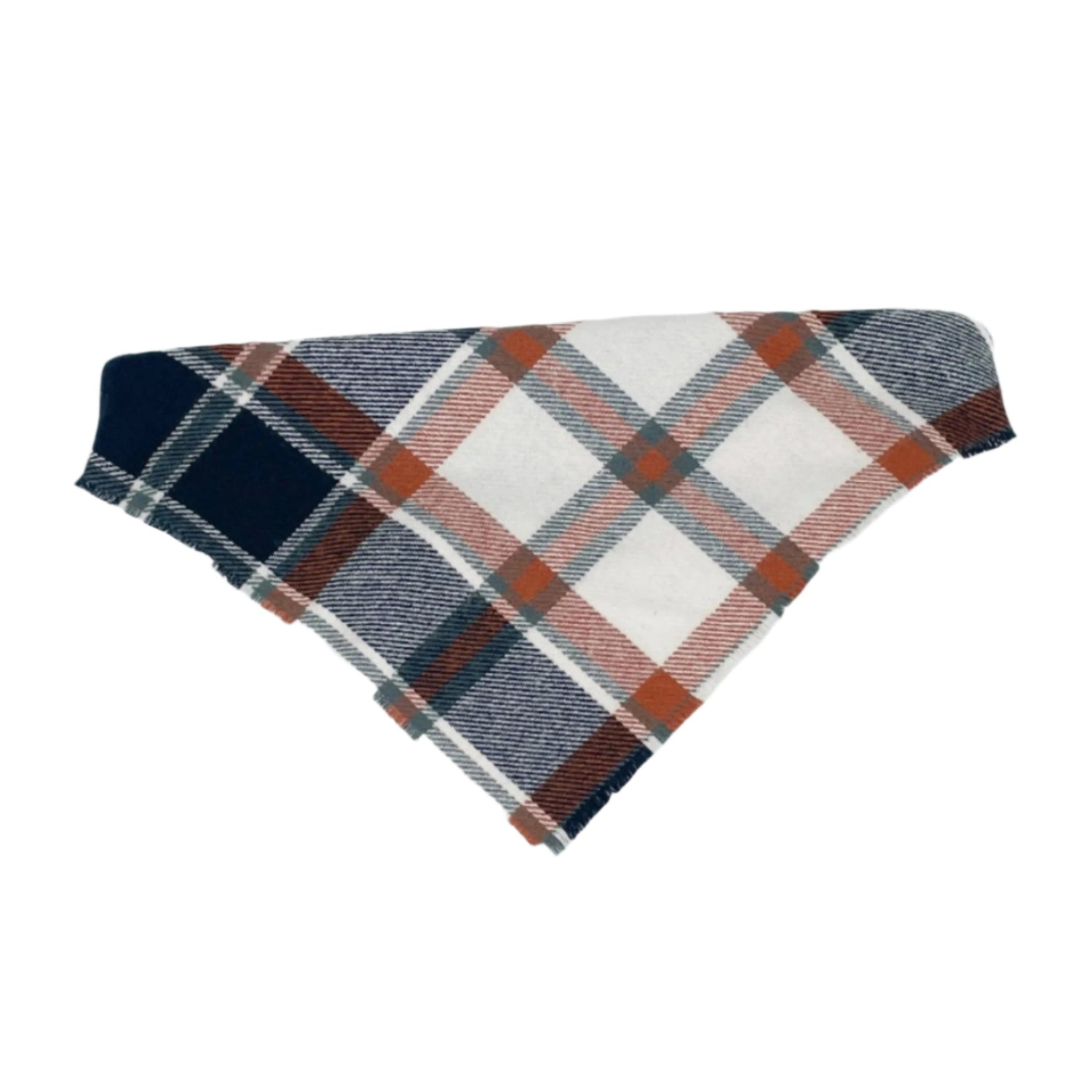 Fall Flannel Dog Bandana