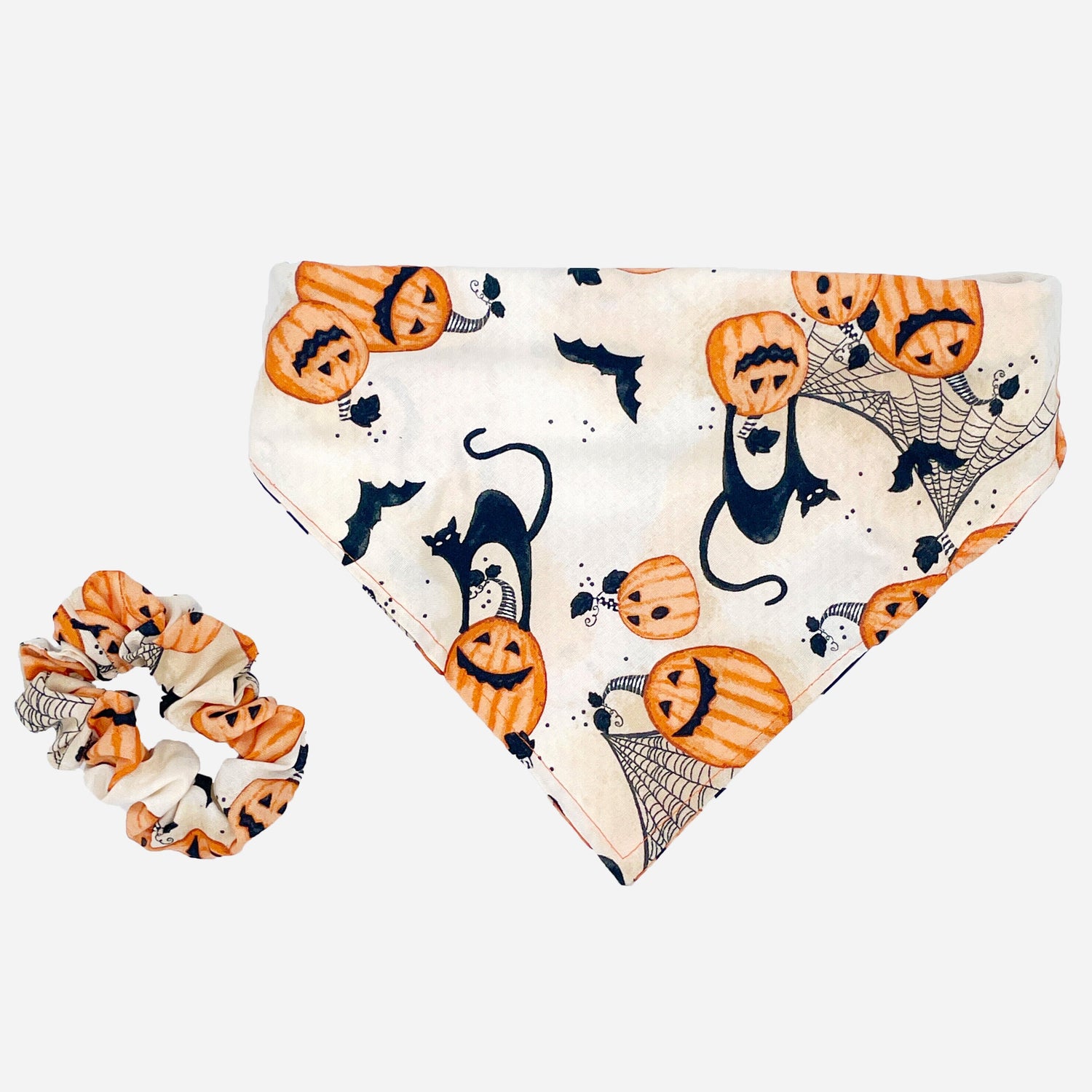 Halloween Pumpkin Dog Bandana