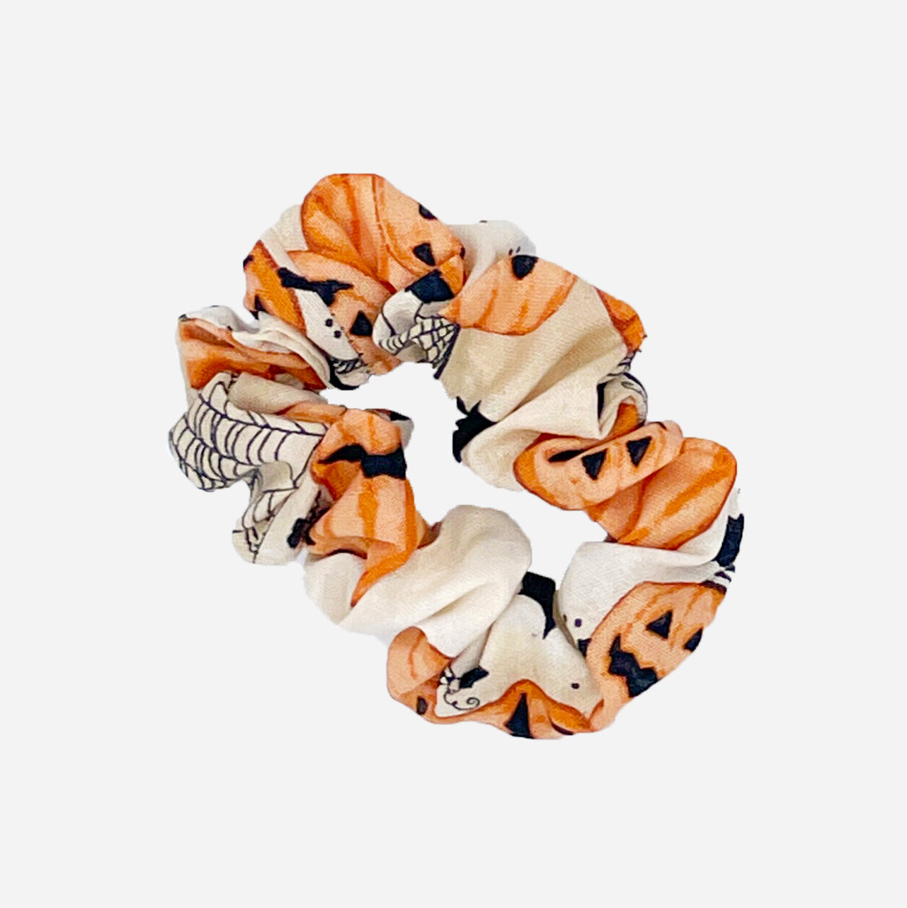 Halloween Pumpkin Scrunchy