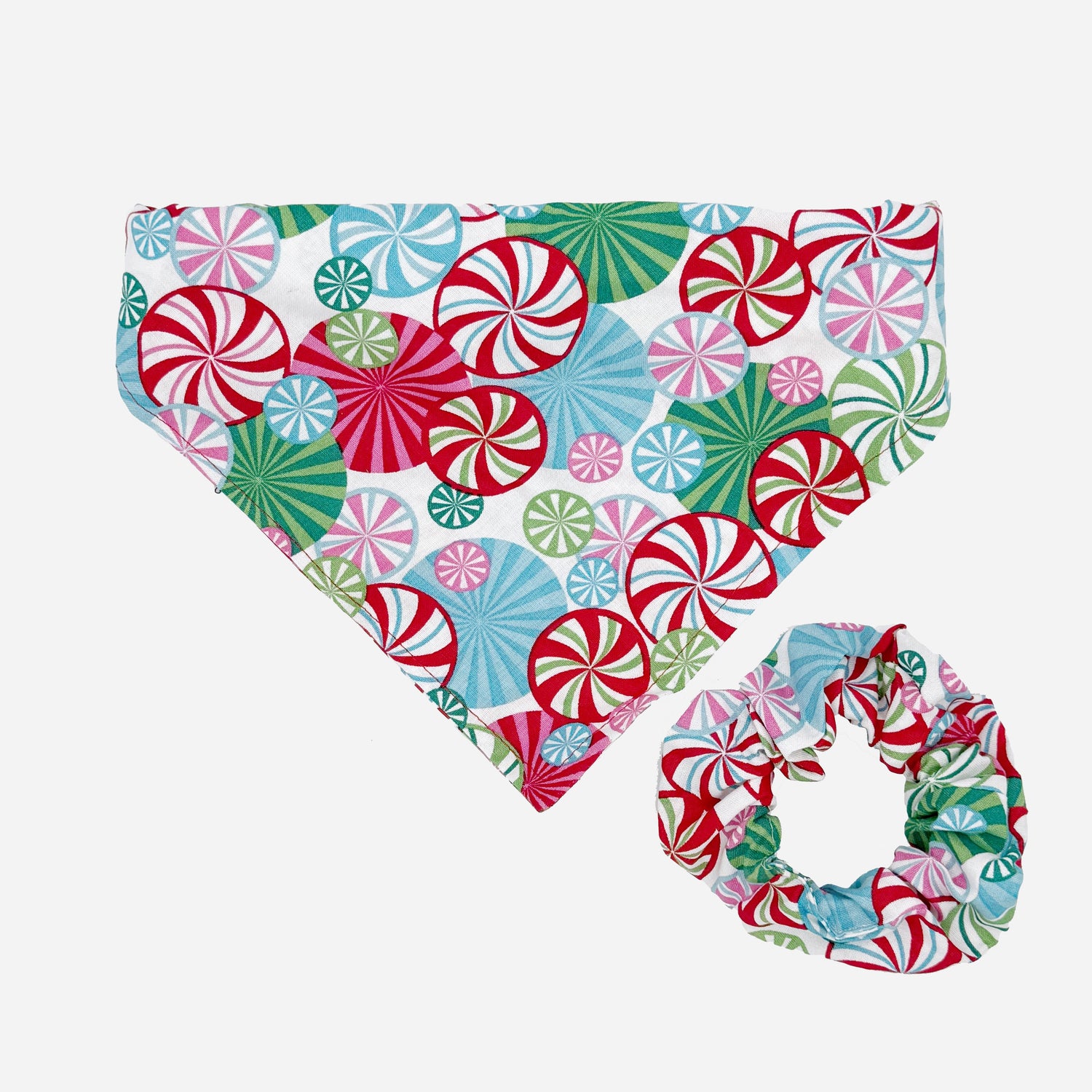 Peppermint Candies Dog Bandana