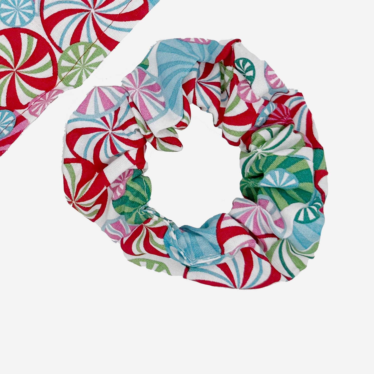 Peppermint Candies Scrunchy