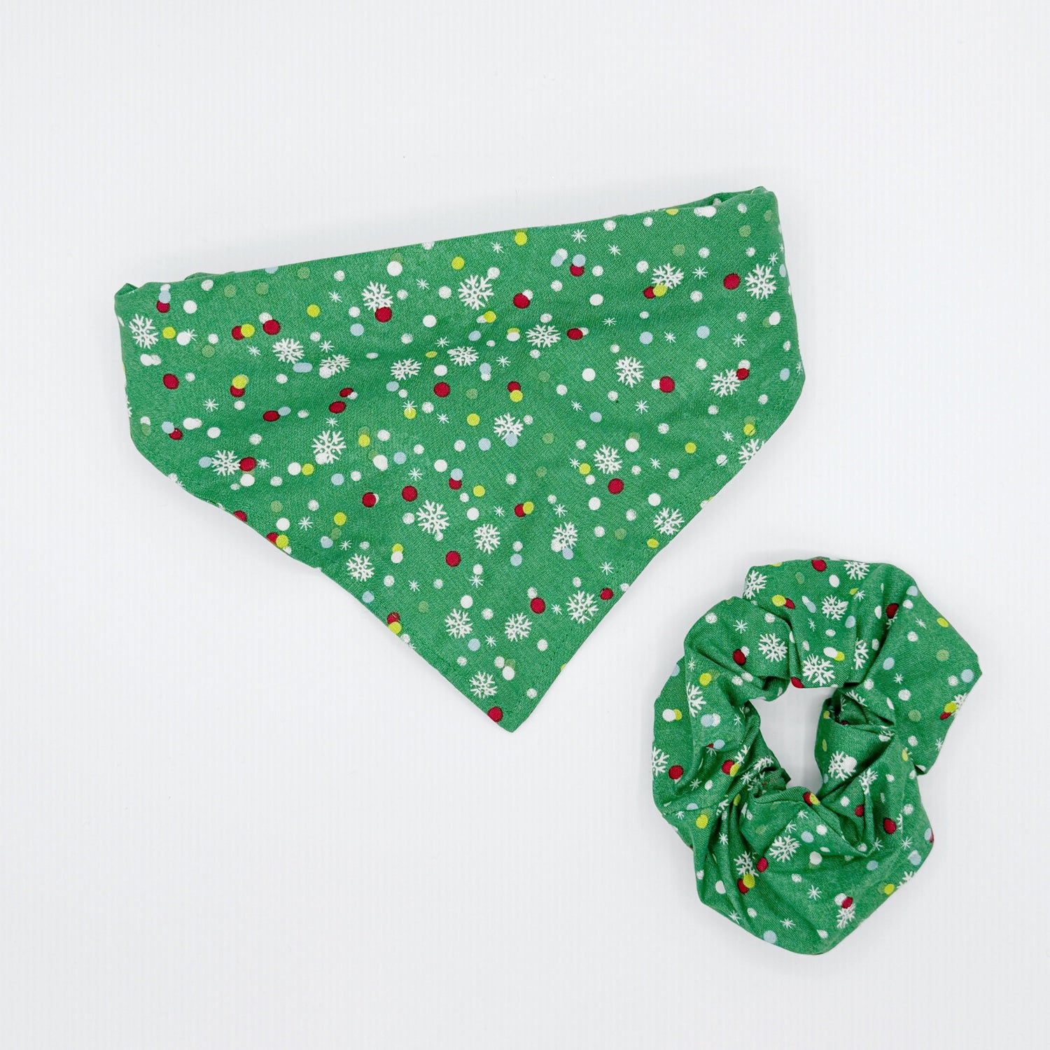 Christmas Confetti Dog Bandana