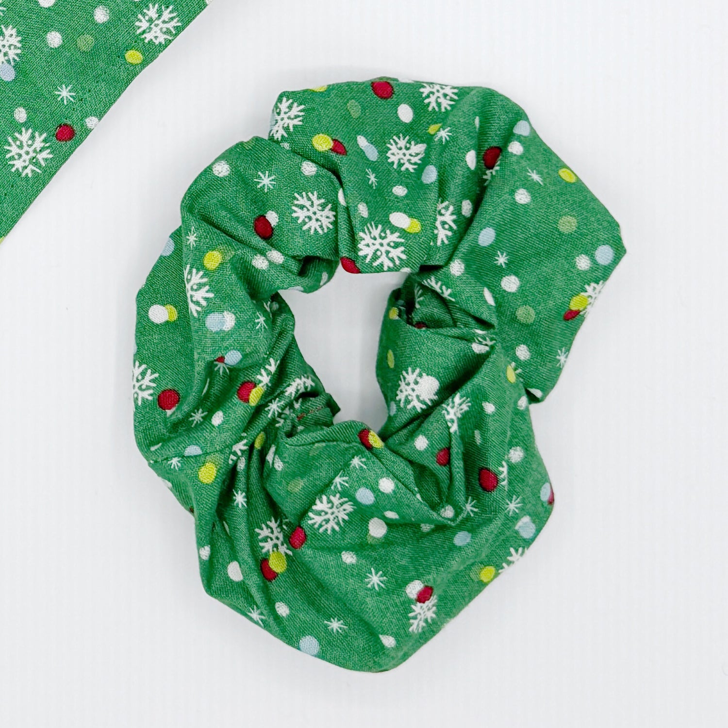 Christmas Confetti Scrunchy