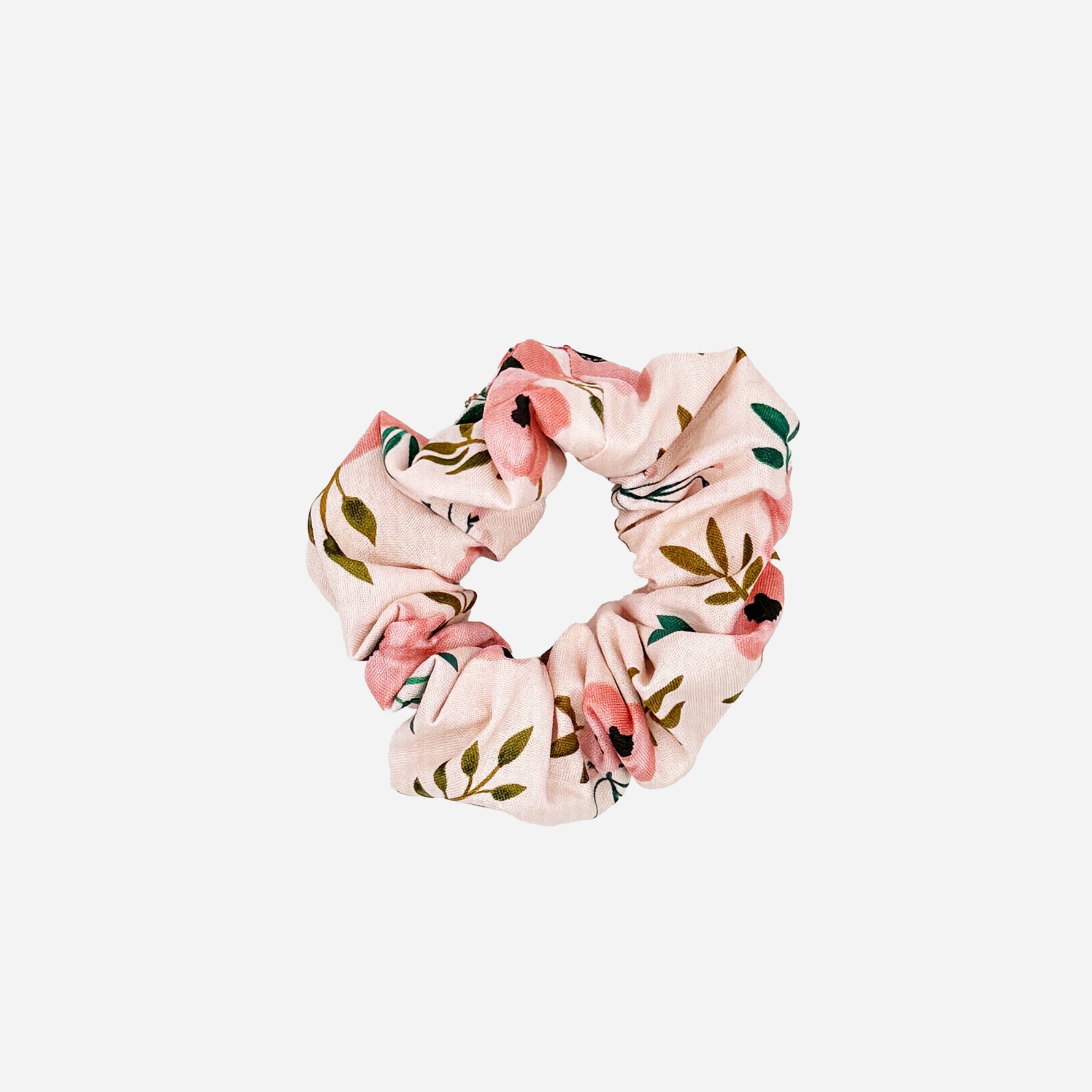 Pink Poppy Scrunchy