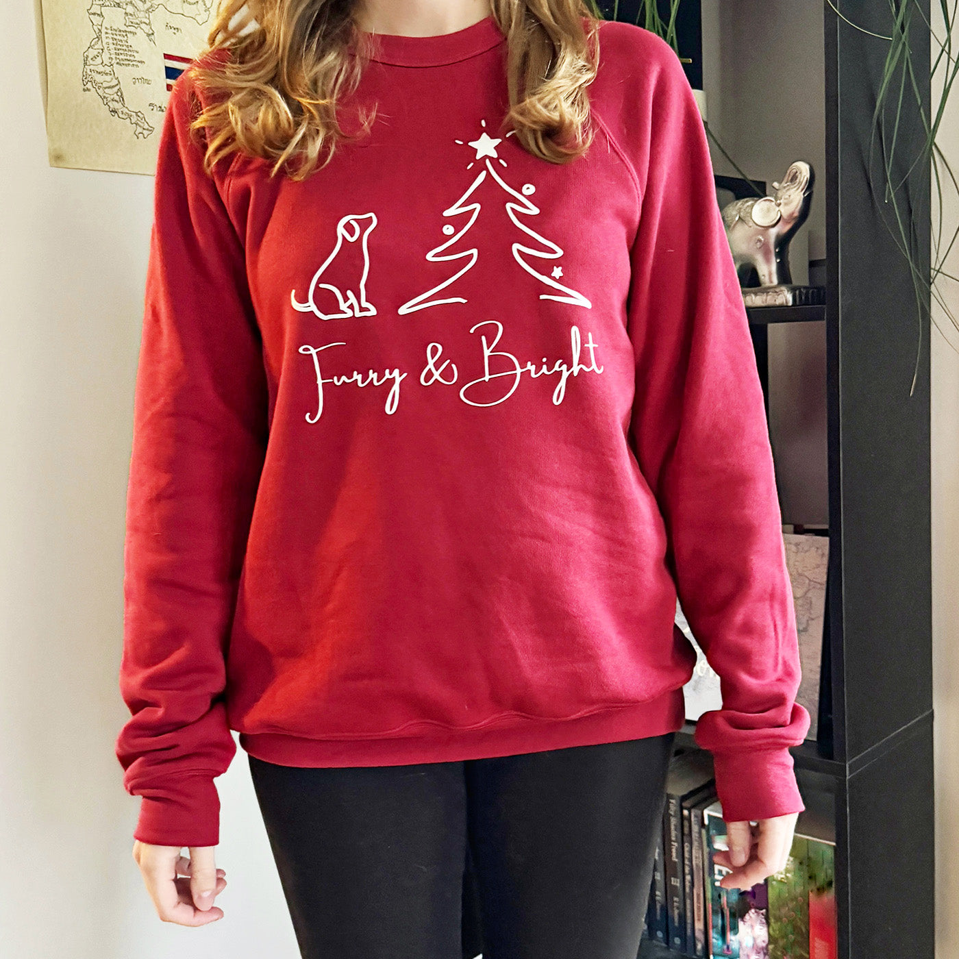 Furry & Bright Crewneck