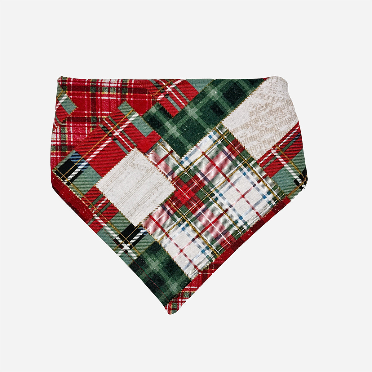 Christmas Patchwork Dog Bandana