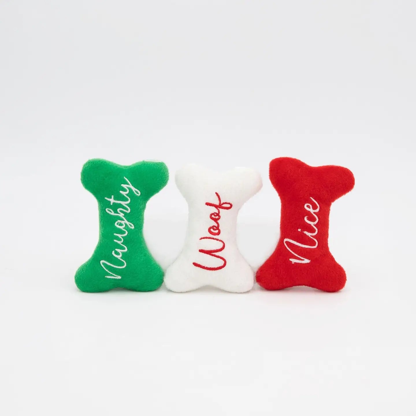 Naughty and Nice Minis Dog Toy Set