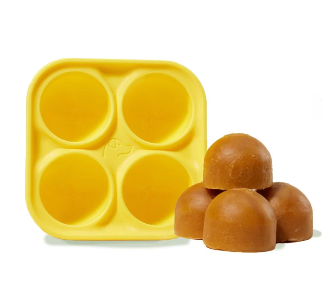 Yellow Pupsicle Treat Tray