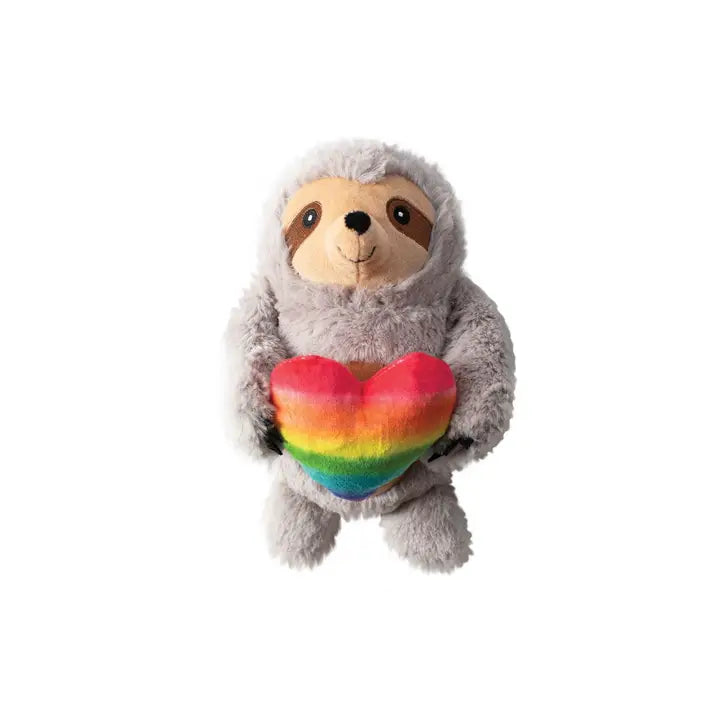 Follow Your Rainbow Sloth Dog Toy
