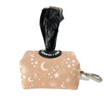 Poop Bag Holder - Neutral Moon and Stars