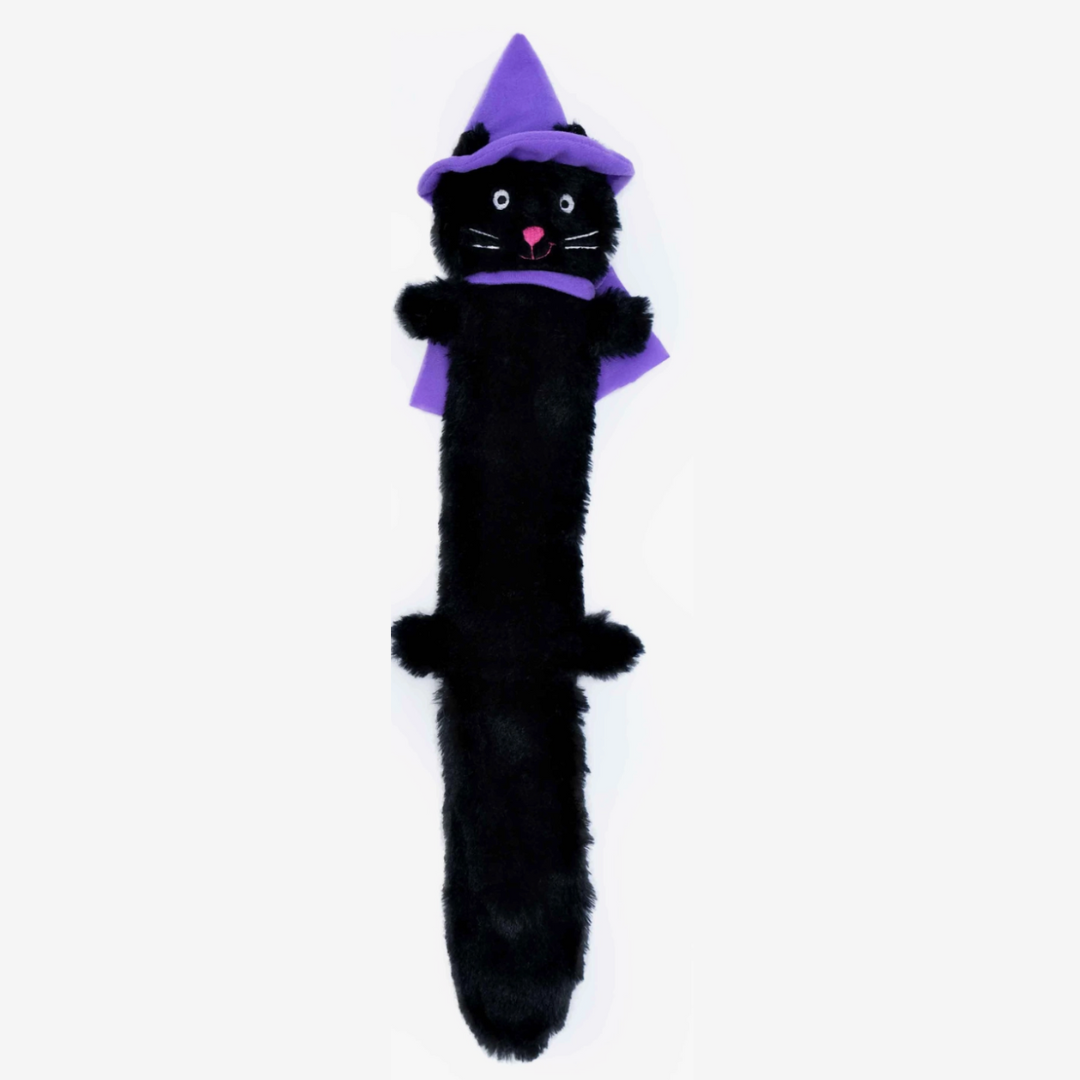 No-Stuffing Witch Cat Dog Toy