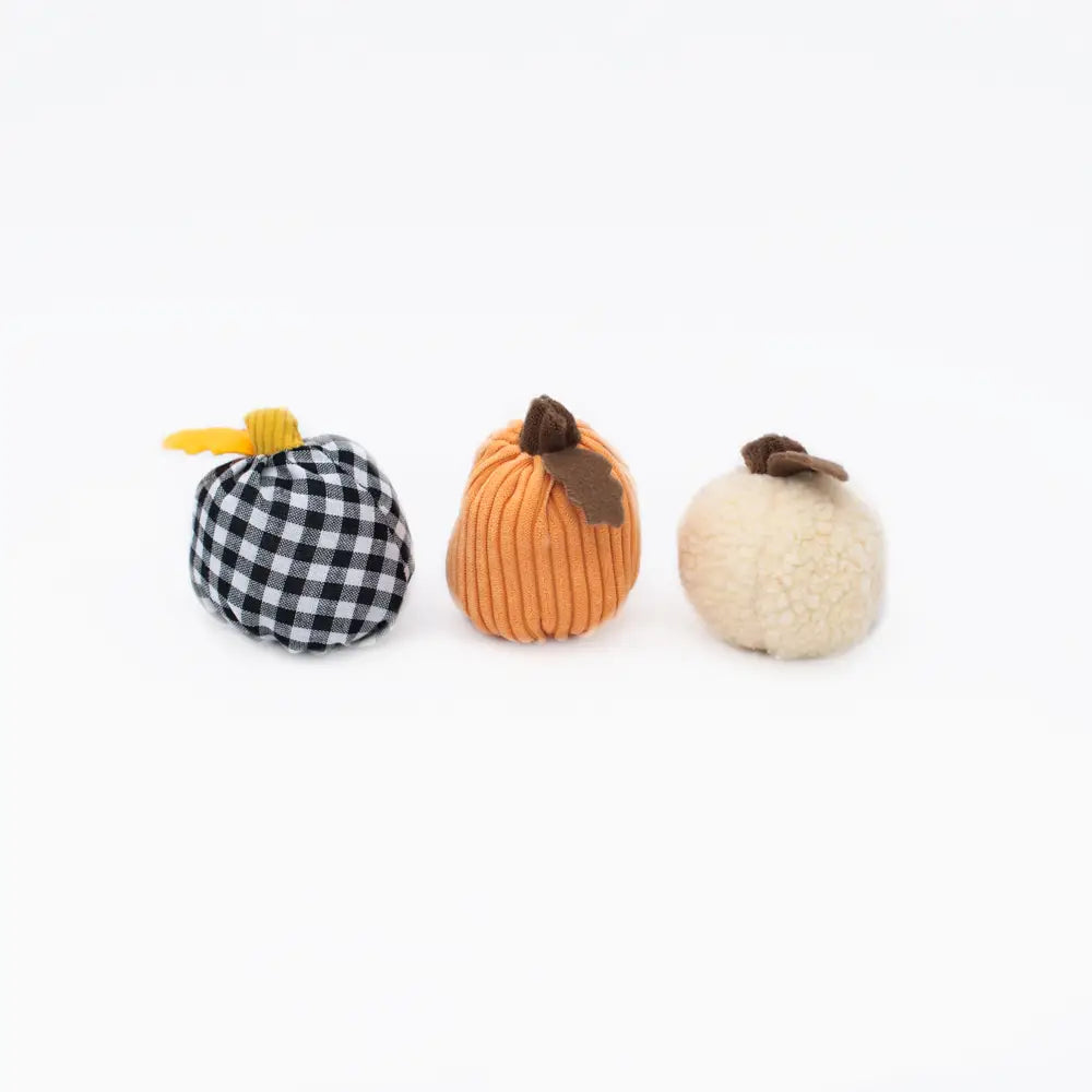 Pumpkin Minis Dog Toy