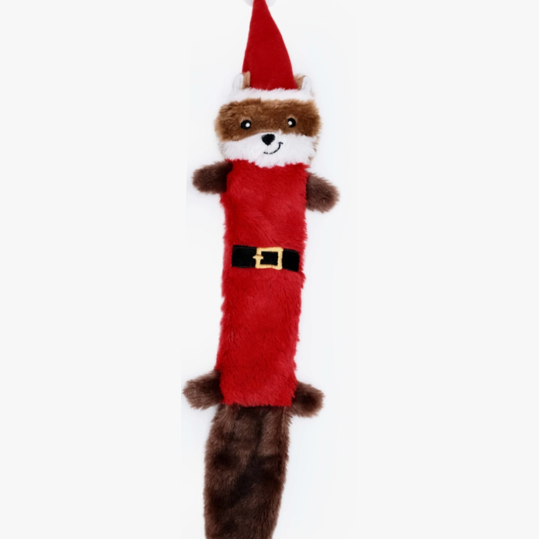 No-Stuffing Elf Squirrel Dog Toy