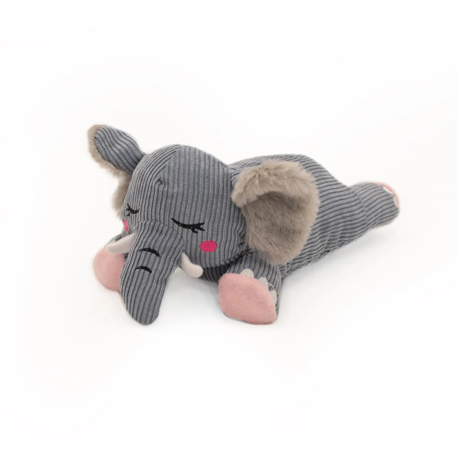 Silent Squeak Elephant Dog Toy
