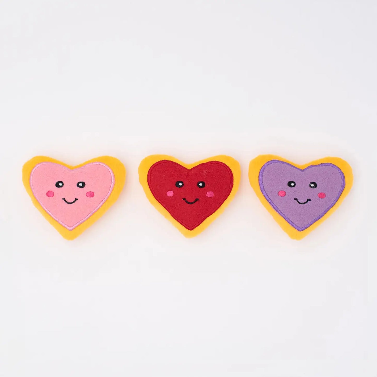 Valentine's Mini Heart Cookies - 3 Pack