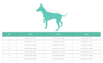 lumberjack dog vest sizing chart