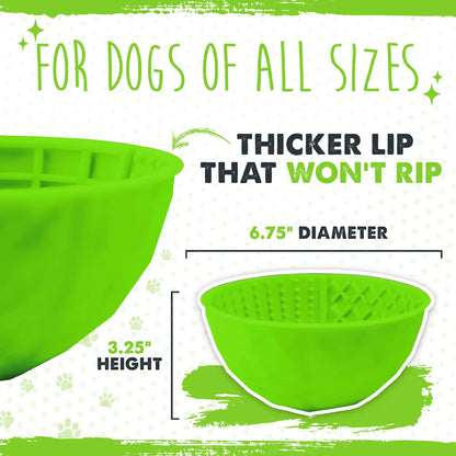 lick bowl is great for dogs of all sizes