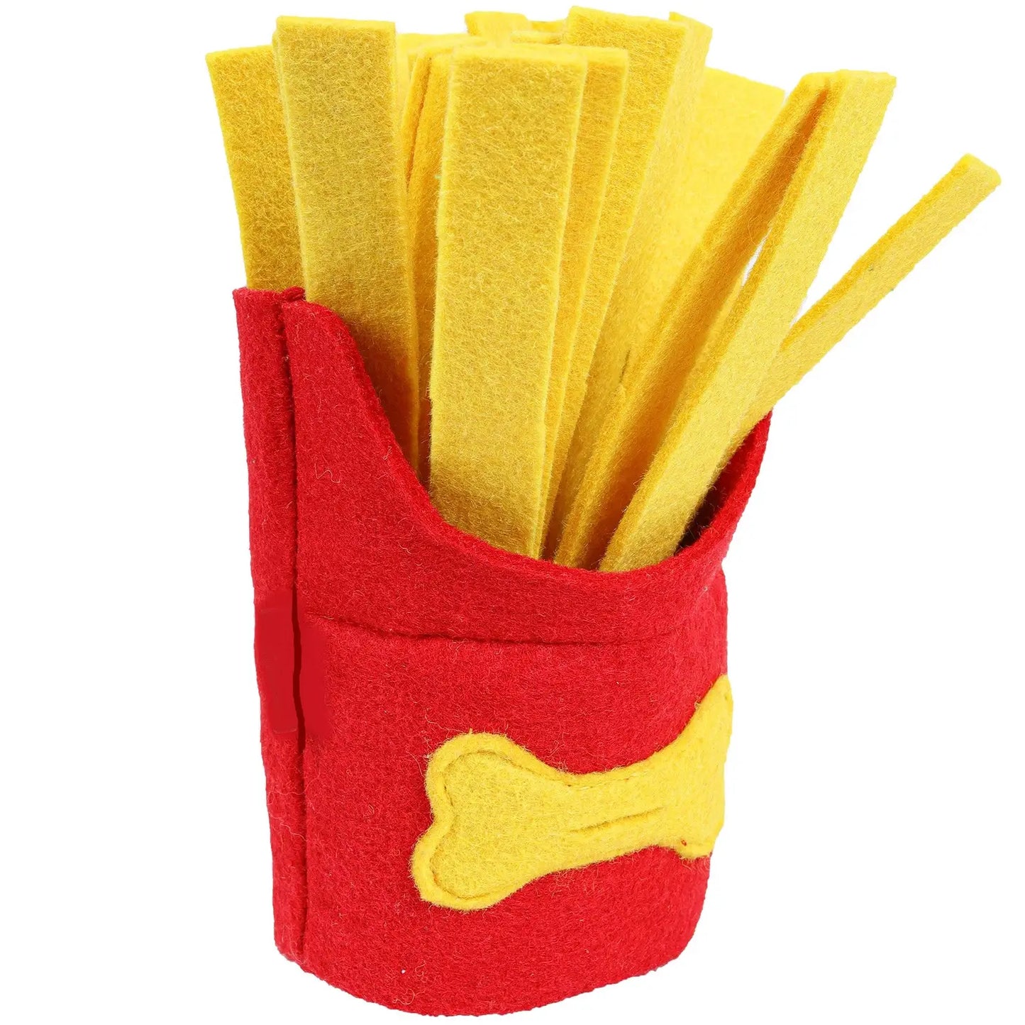 felt toy made to look like french fries