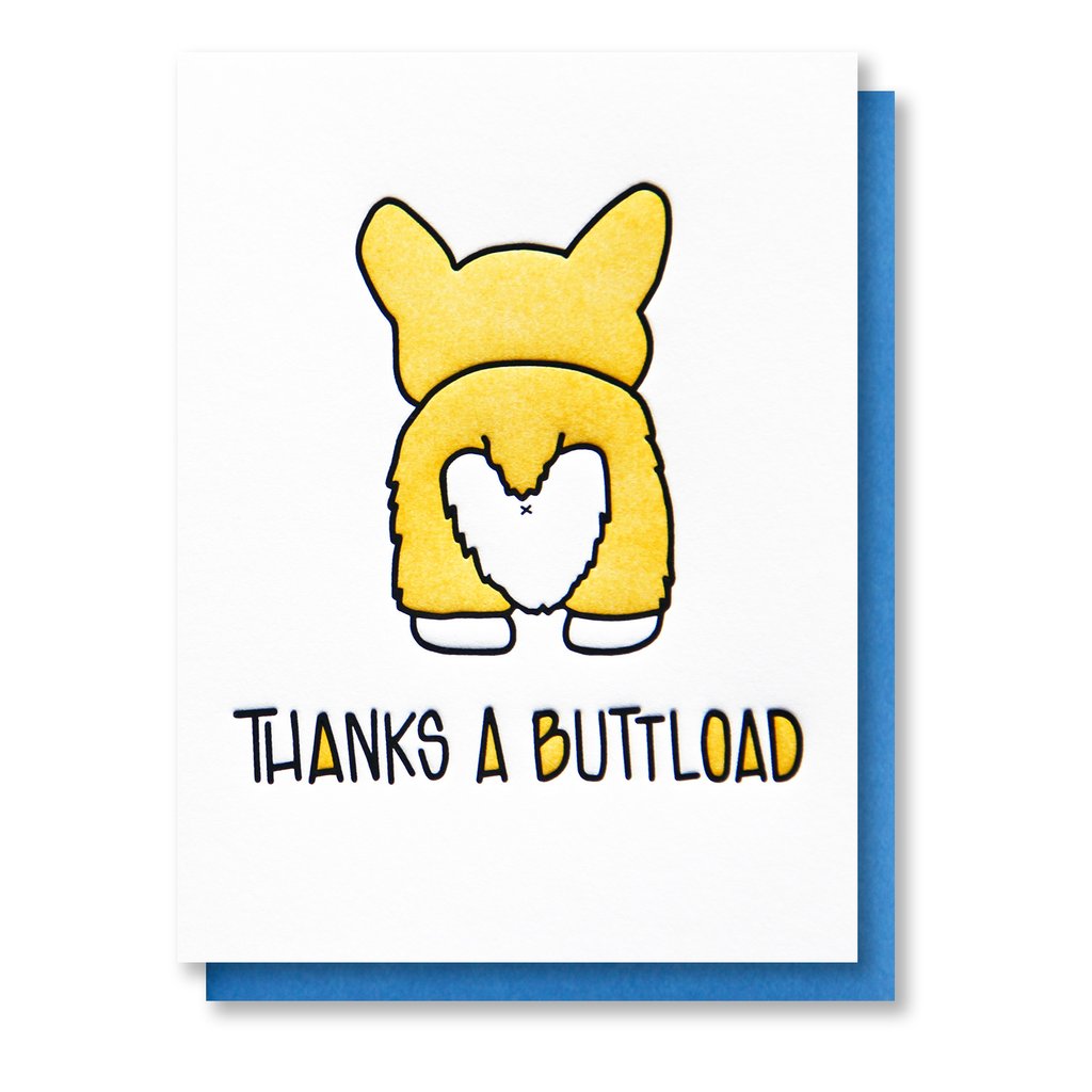 Thanks a Buttload Card